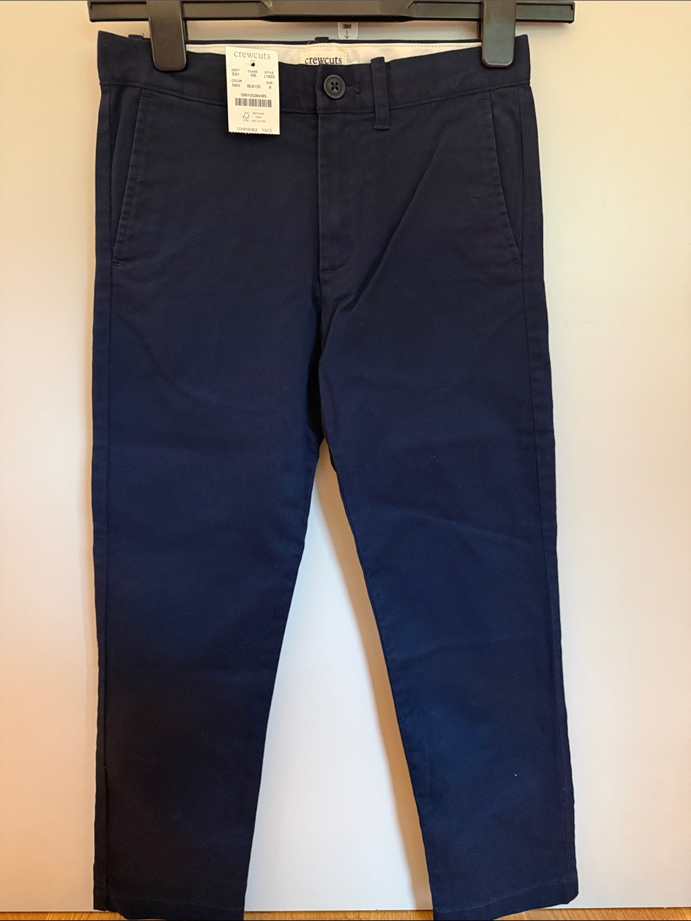 Crewcuts Navy Straight-Leg Chino Pants for Kids